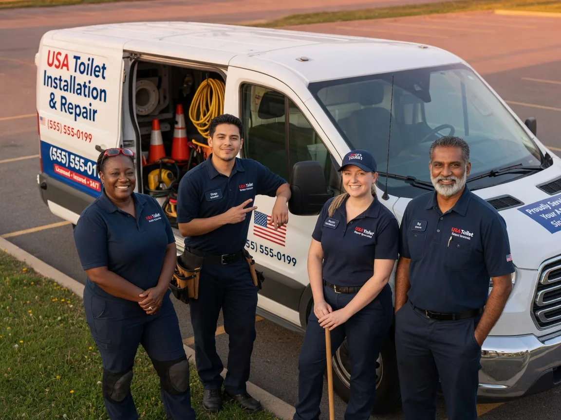Toilet Installation company in Strasburg, IL